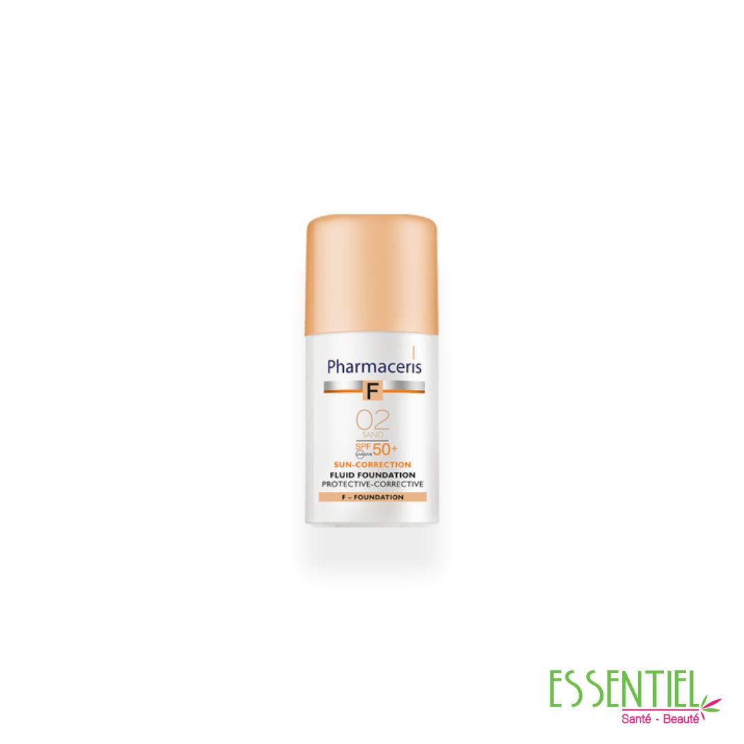 PHARMACERIS F Fond de Teint SPF 50+ (02 SAND), 30ml