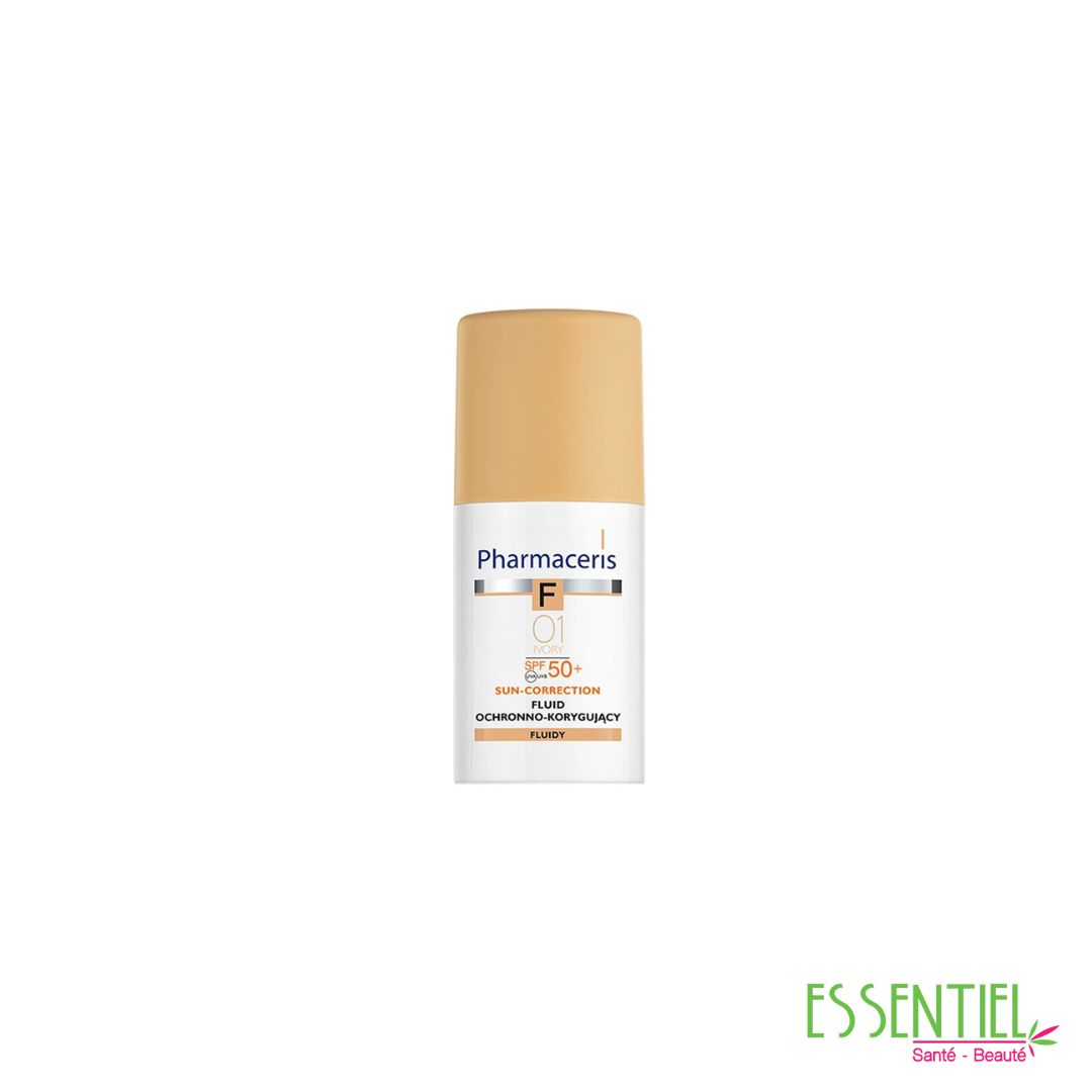 PHARMACERIS F Fond de Teint SPF 50+ (IVORY 1) , 30ml