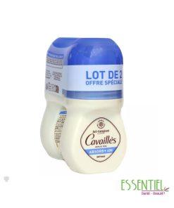ROGE CAVAILLES DUO Déo Absorb+ 48h Roll-on X2, 50ml