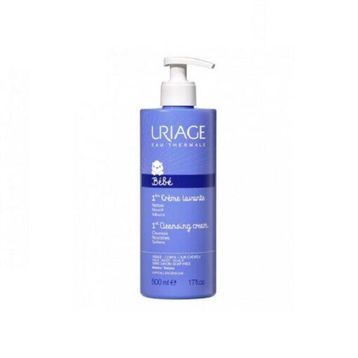 URIAGE bebe 1ere creme lavante visage corps et cuir chevelu, 500ML