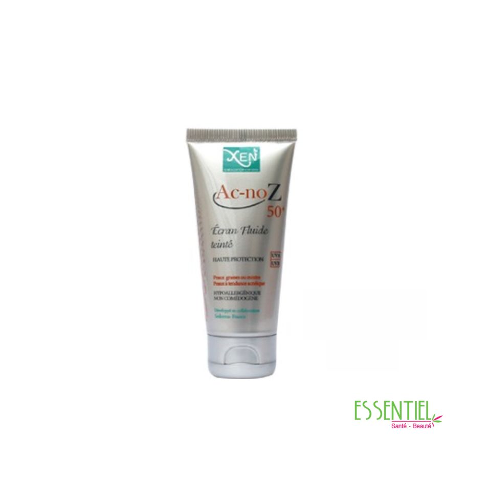 XEN Acnoz écran fluide teinté SPF 50+, 50g