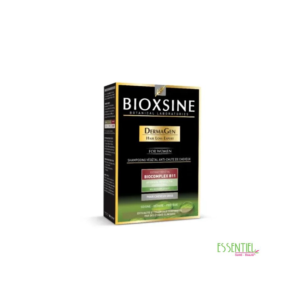 BIOXSINE Femina shampoing anti-chute cheveux gras, 300ml
