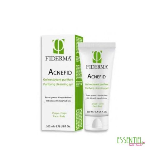 FIDERMA ACNEFID GEL NETTOYANT PURIFIANT PEAUX GRASSES 200ML