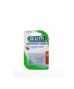 GUM brossettes ultra fine cylindrique, boite de 8 (412)