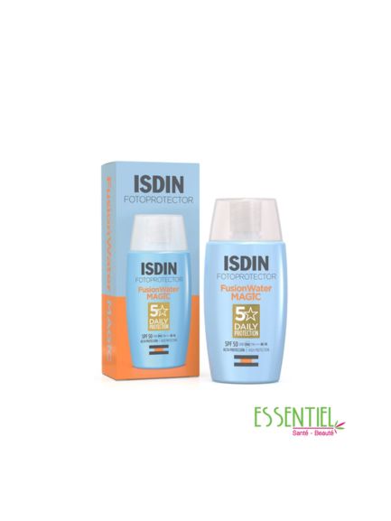 ISDIN ÉCRAN FUSION WATER MAGIC INVISIBLE SPF50+, 50ML