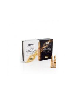 ISDINCEUTICS FLAVO-C DAY & NIGHT - 2x10 ampoules de 2ml