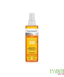 PHARMACERIS S HUILE SECHE SPF 50+ CORPS ET CHEVEUX, 200ml