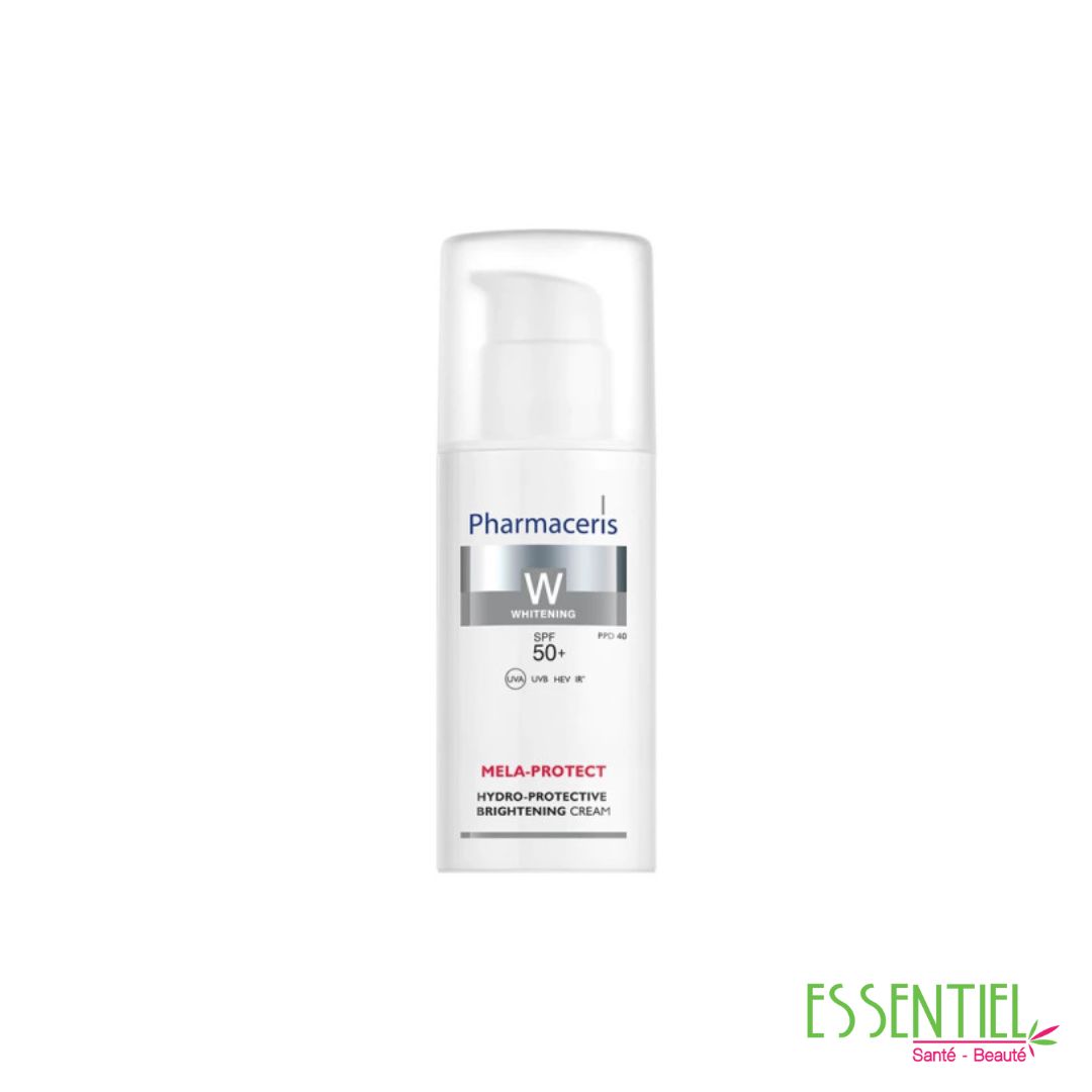 PHARMACERIS W MELA PROTECT CRÈME HYDRATANTE ET PROTECTRICE ÉCLAIRCISSANTE SPF 50+