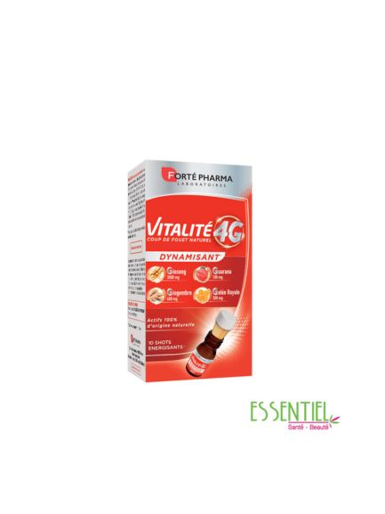 FORTE PHARMA VITALITE 4G DYNAMISANT, 10 AMPOULES