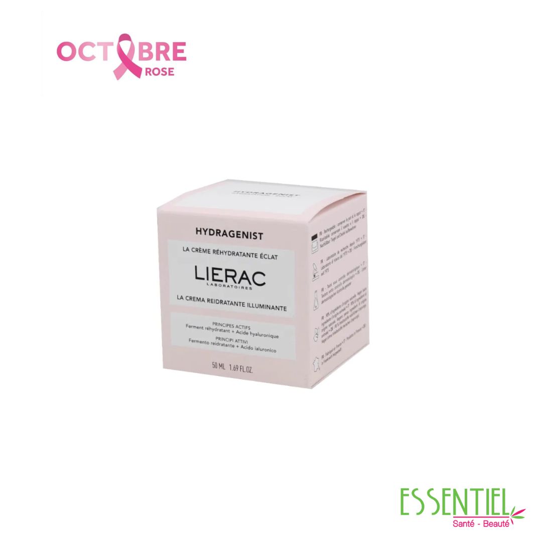 LIERAC HYDRAGENIST GEL CREME HYDRATANT OXYGENANT REPULPANT, 50ML