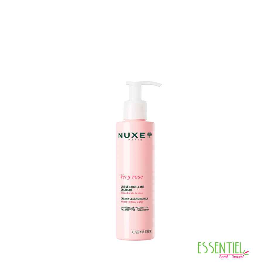 NUXE very rose 200ml lait demaquillant