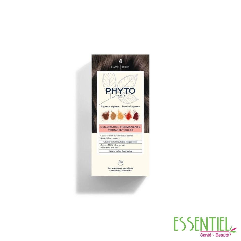 PHYTO PHYTOCOLOR COULEUR CHATAIN SOIN 4, 1 kIT