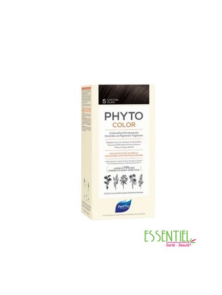 PHYTO Phytocolor Couleur Soin 5 chatain clair, 1 kit