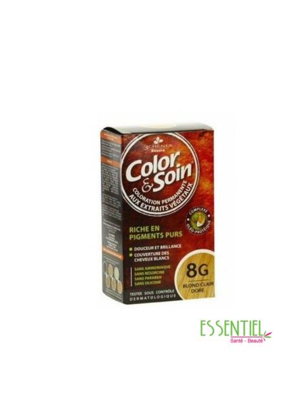Coloration Blond Foncé 6N et Soin Capillaire