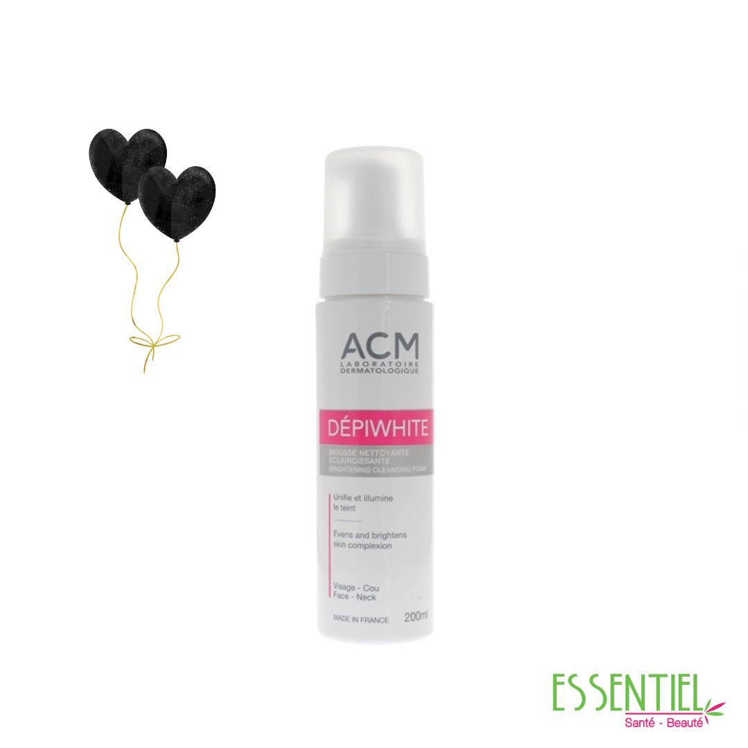 ACM DEPIWHITE MOUSSE NETTOYANTE ECLAIRCISSANTE 200ML
