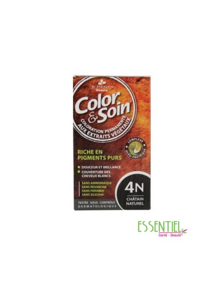 Color & Soin Coloration Châtain Naturel 4N