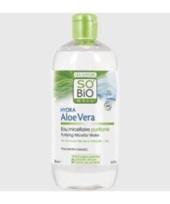 SO'BIO HYDRA ALOE VERA EAU MICELLAIRE PURFIANTE 500ML