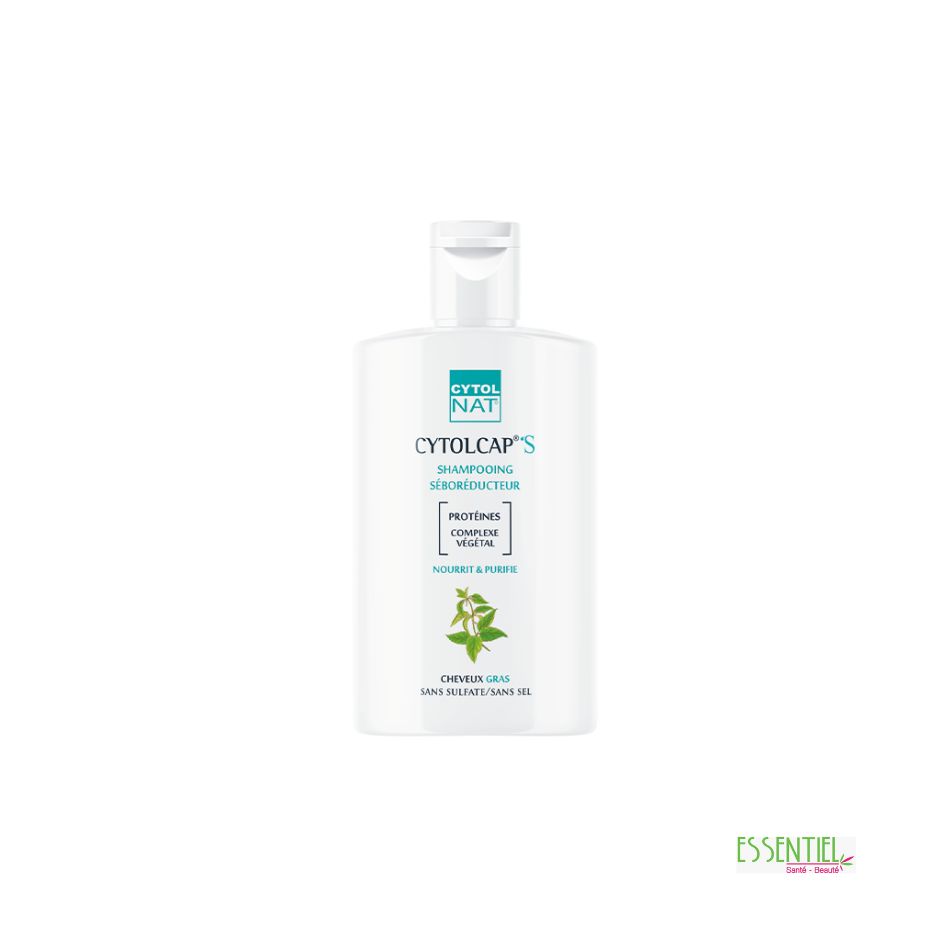 Cytolnat Cytolcap S Shampooing Seboreducteur Cheveux Gras 200 ml