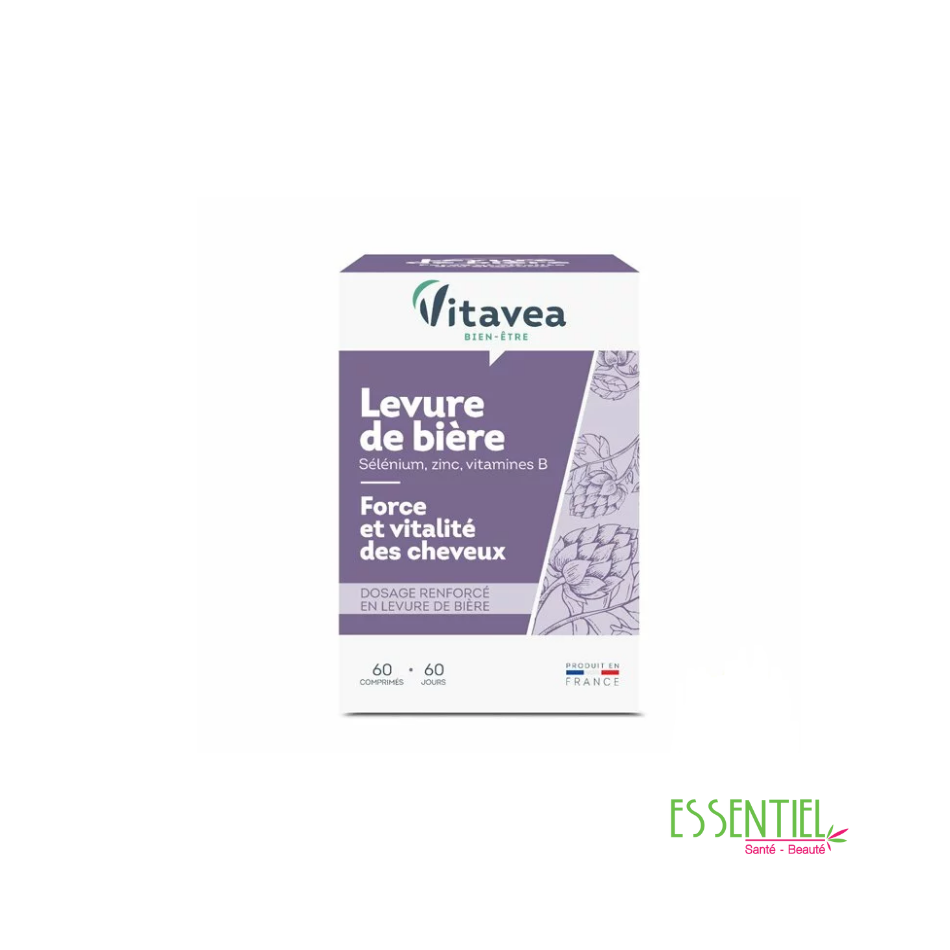 VITAVEA LEVURE DE BIERE+SELENIUM+ZINC 60 COMPRIMES