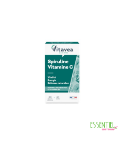 VITAVEA SPIRULINE VITAMINE C 30 GELULES