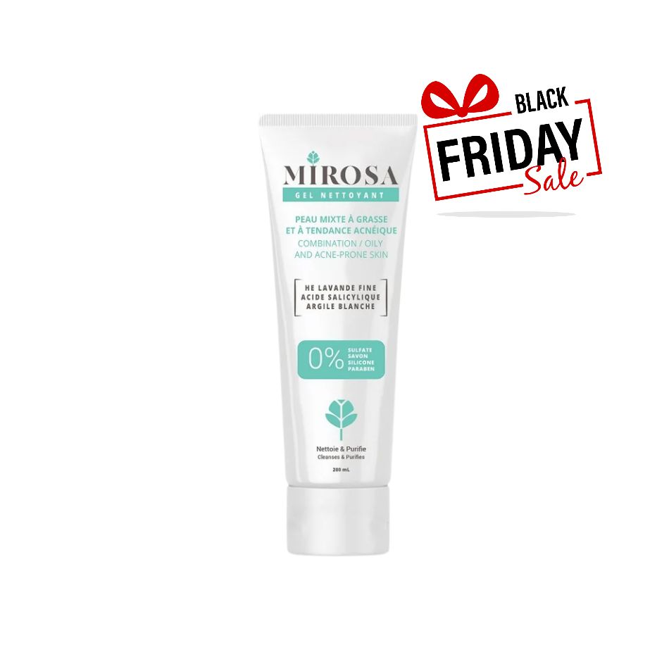 MIROSA GEL NETTOYANT PEAU MIXTE À GRASSE 200 ML