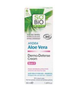 SO'BIO HYDRA ALOE VERA CREME DERMO-DEFENSE 5EN1 50ML