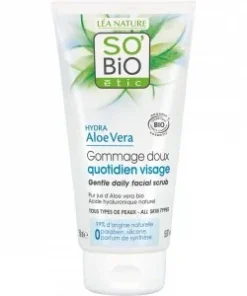 SO'BIO HYDRA ALOE VERA GOMMAGE DOUX QUOTIDIEN VISAGE 150ML