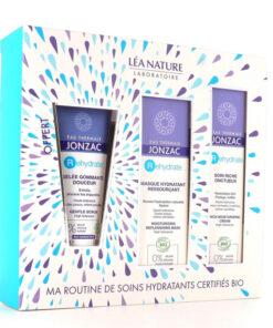 JONZAC MA ROUTINE DE SOINS HYDRATANTS CERTIFIES BIO