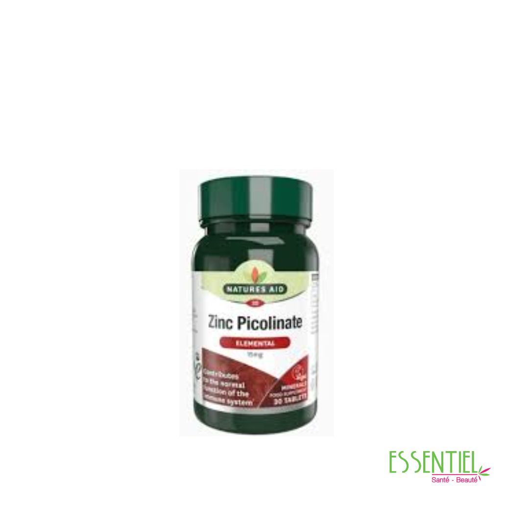 ZINC PICOLINATE 15 mg BT/30 Comprimés