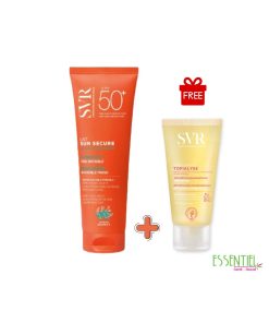 SVR-SUN-SECURE-LAIT-HYDRATANT-INVISIBLE-SPF50-250ml-TOPIALYSE-HUILE-55ML-GRATUIT.