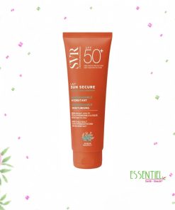 SVRSun Secure Lait hydratant invisibleSPF50+Peaux hypersensible au soleilRésiste à l'eauBébé, enfant, adulte250mlLait