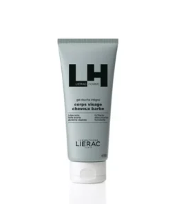 LIERAC HOMME Gel Douche Intégral 200ml - Corps, Visage, Cheveux, Barbe