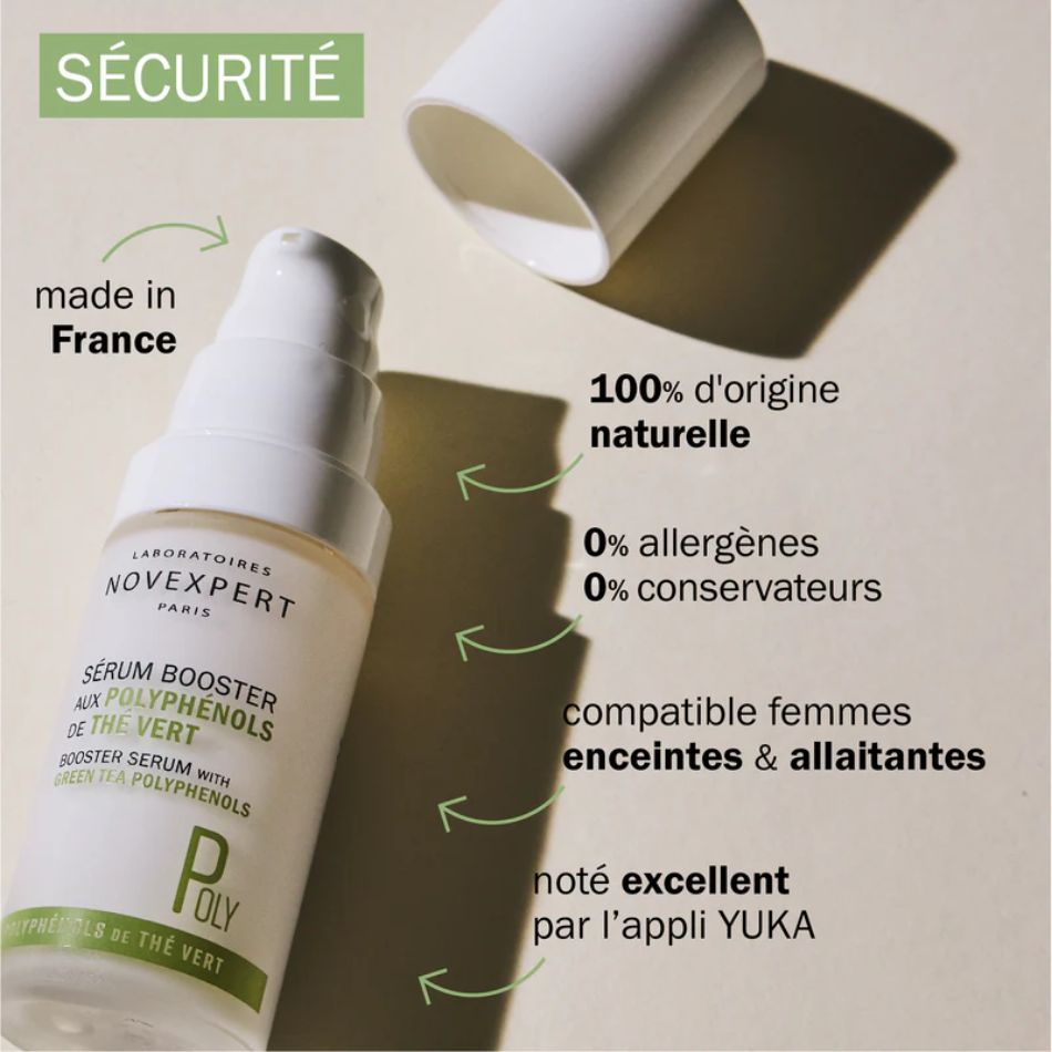 Sérum Booster Anti-taches aux Polyphénols de Thé Vert