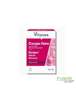 VITAVEA - COUPE FAIM AU KONJAC & CÉTONES DE FRAMBOISE 42 GELULES