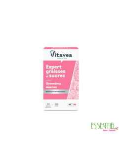VITAVEA EXPERT GRAISSES ET SUCRES 40 GELULES