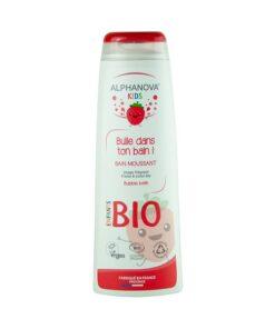 Alphanova Kids Bulle dans ton bain ! Bain moussant bio Fraise 250ml