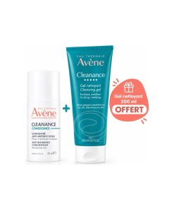 avene cleanance comedomed30ml+gel nettoyant 200ml offert