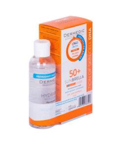 Dermedic Sunbrella  Crème de protection solaire peaux sèches et normales + eau micellaire gratuit
