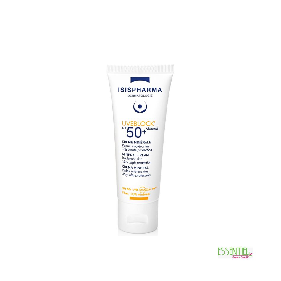 ISIS PHARMA UVEBLOCK MINÉRAL SPF50+ INVISIBLE 40ML