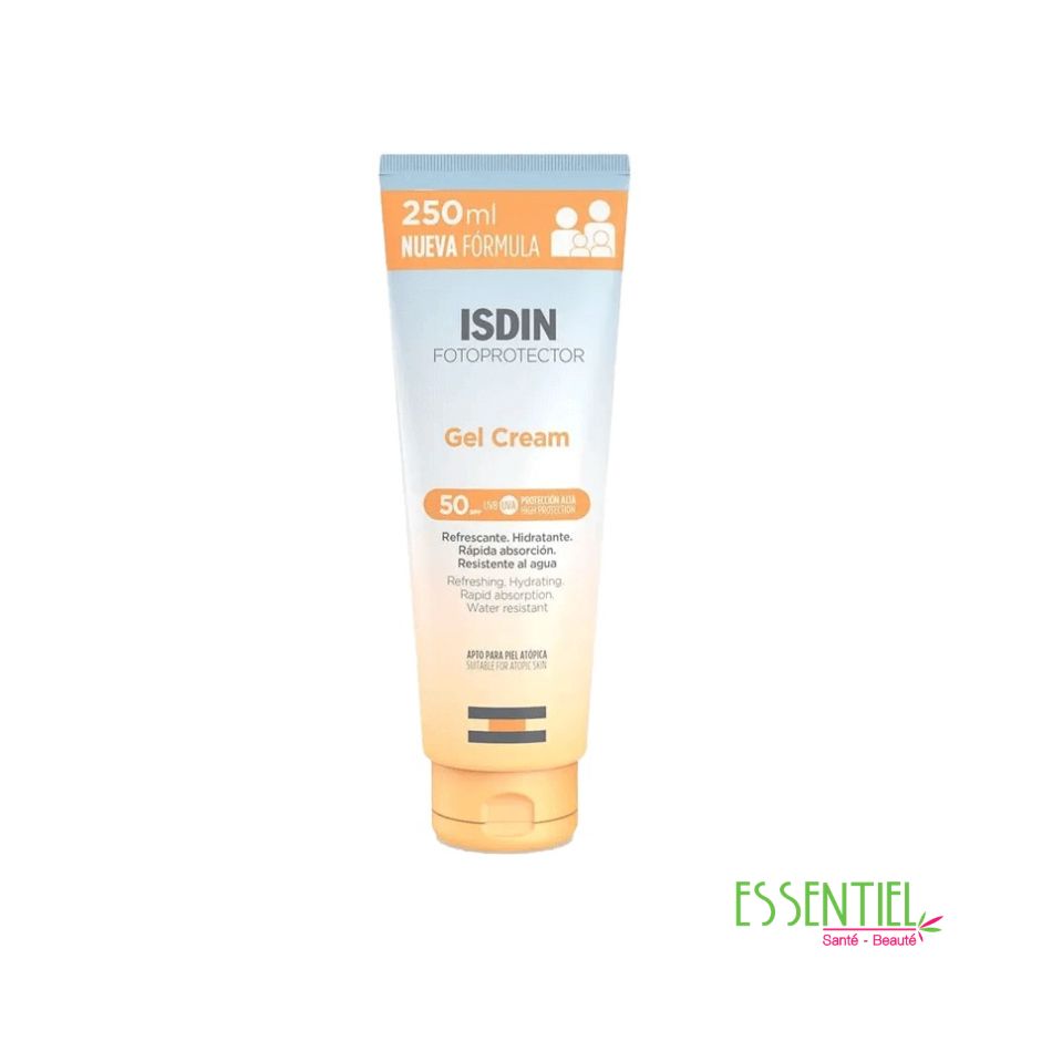 isdin gel cream 250ml spf 50+