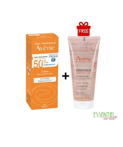 AVENE-CREME-SOLAIRE-SPF50-50ML-XERACALM-GEL-NETTOYANT-100-ML-offert.