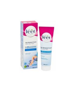 VEET Crème Dépilatoire Peaux Sensibles Silk & Fresh 100ML