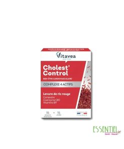 VITAVEA CHOLEST CONTROL LEVURE DE RIZ ROUGE 15 GELULES