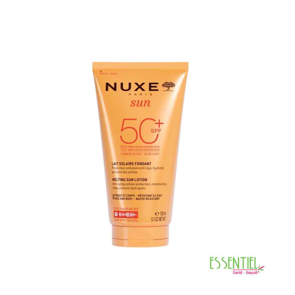 NUXE SUN LAIT SOLAIRE FONDANT HAUTE PROTECTION SPF50+, 150ML