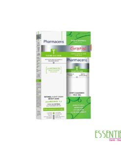PHARMACERIS T COFFRET RETINOL crème de nuit + gel nettoyant -50%