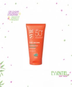Le SVR Sun Secure Blur SPF 50+ est un soin hybride entre protection solaire et base de maquillage, conçu pour protéger la peau tout en floutant les imperfections du visage.