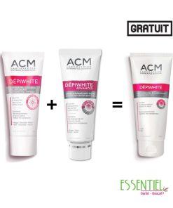 ACM DEPIWHITE ADVANCED Crème intensive antitaches+ Masque = dépiwhite lait corporel éclaircissant100ml GRATUIT