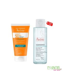 avene cleanance spf 50+ + eau micellaire 100 ml offert