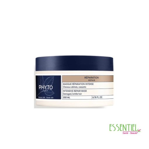 Phyto CHEVEUX ABÎMÉS, CASSANTS MASQUE RÉPARATION INTENSE – Restaure et consolide 200ml