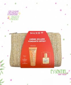 nuxe trousse creme fondante spf 50+ + huile prodigieux 10ml